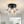 1-Light Contemporary Cluster Seedy Glass Semi-flush Mount