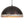 1-Light Distressed Hammered Domed Pendant