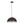 1-Light Distressed Hammered Domed Pendant