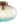 1-Light Ombre Oval Glass Semi-flush Mount