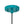 1-Light Turquoise Speckled Oversized Domed Pendant