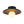 1-Light Walnut Wood Frosted Glass Mixed Semi-flush Mount