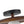 1-Light Walnut Wood Frosted Glass Mixed Semi-flush Mount