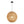 Boho 1-Light Oversized Hemp Cord Woven Sphere Pendant