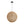 Boho 1-Light Oversized Hemp Cord Woven Sphere Pendant