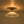 Modern Ribbed Glass Brass Single-Light Semi-flush Mount