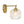 1-Light Ribbed Lantern Glass Single Wall Sconce