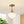 1-Light Shiny Opal Trapezoid Glass Schoolhouse Pendant