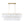 10-Light White Strie Glass Linear Layered Chandelier