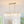 10-Light White Strie Glass Linear Layered Chandelier