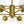 12-Light Brass Sputnik Clear Dimpled Tulip Glass Tiered Chandelier