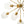 12-Light Brass Sputnik Clear Dimpled Tulip Glass Tiered Chandelier