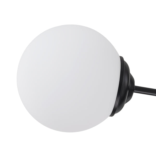 12-Light Modern Decorative Frosted Glass Globe Chandelier