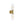 2-Light Cylinder Tube Ribbed Glass Vanity Light