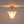 Floral Fluted Brass 2-Light Milk Glass Semi-Flush Mount