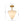 Floral Fluted Brass 2-Light Milk Glass Semi-Flush Mount