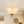 3-Light Alabaster Glass Flared Flush Mount Ceiling Light