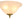 3-Light Alabaster Glass Flared Flush Mount Ceiling Light