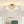 3-Light Clear Ribbed Glass Bubble Cluster Semi-flush Mount