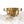 3-Light Clear Ribbed Glass Bubble Cluster Semi-flush Mount