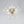 3-Light Clear Ribbed Glass Bubble Cluster Semi-flush Mount