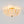 3-Light Marble Veined Glass Floral Scalloped Semi-flush Mount