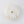 3-Light Marble Veined Glass Floral Scalloped Semi-flush Mount