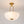 3-Light Plaid Scalloped Shell Glass Semi-flush Mount