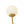 3-Light Polished Opal Glass Arched Metal Arm Radial Chandelier