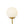 3-Light Polished Opal Glass Arched Metal Arm Radial Chandelier