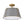 4-Light Heathered Gray Fabric Conical Drum Semi-flush Mount
