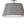 4-Light Heathered Gray Fabric Conical Drum Semi-flush Mount