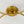 6-Light Brass Clear Ovoid Glass Branch Semi-flush Mount