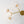 6-Light Brass Clear Ovoid Glass Branch Semi-flush Mount