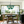6-Light Emerald Bubble Blooming Glass Chandelier