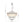 6-Light Silver Crystal Drum Empire Chandelier