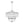 6-Light Silver Crystal Drum Empire Chandelier