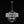 6-Light Silver Crystal Drum Empire Chandelier