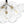 6-Light Gold Cluster Bubble Wave Globe Glass Chandelier