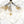 6-Light Gold Cluster Bubble Wave Globe Glass Chandelier