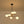 6-Light Black Brass Staggered Frosted Glass Sputnik Tiered Chandelier