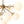 9-Light Frosted Glass Semi-Sphere Sputnik Chandelier