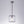 9.3'' Wide Modern 1-Light Water Ripple Glass Cylinder Single Pendant