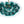 Art Decor 3-Light Gradient Lake Blue Globe Glass Bubbles Chandelier
