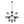 Bold Modern 12-Light Ombre Glass Sputnik Sphere Chandelier