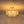 Brass 6-Light Rippled Glass Tiered Semi-Flush Mount