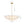 Clear 9-Light Lotus Leaf Glass Floral Chandelier