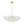 Clear 9-Light Lotus Leaf Glass Floral Chandelier