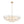 Clear 9-Light Lotus Leaf Glass Floral Chandelier