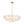 Clear 9-Light Lotus Leaf Glass Floral Chandelier